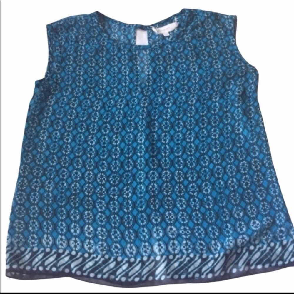 Two Vince Camuto Blouse Blue Size S - Picture 5 of 6